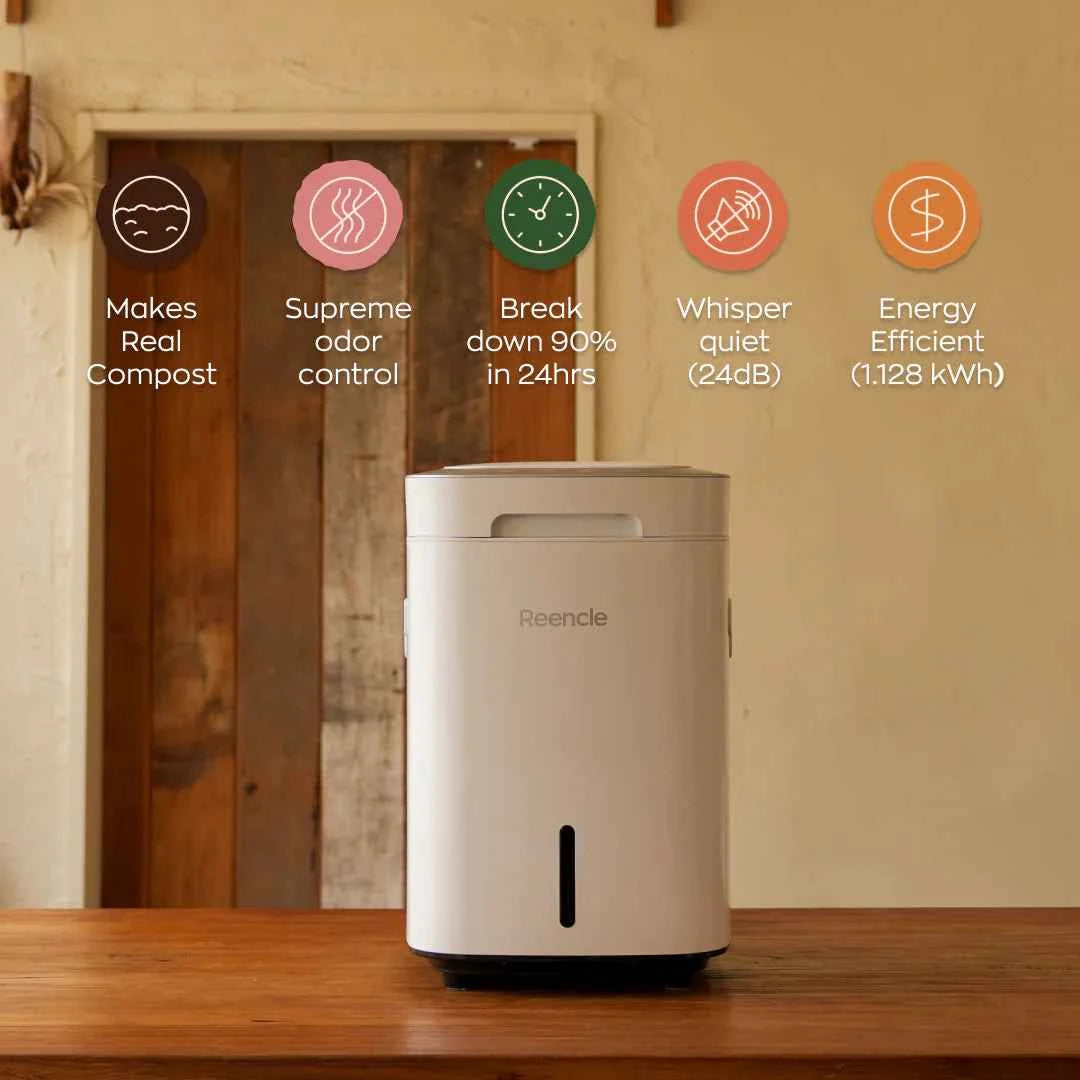 Compostiera domestica Reencle: il compostaggio indoor facile e veloce