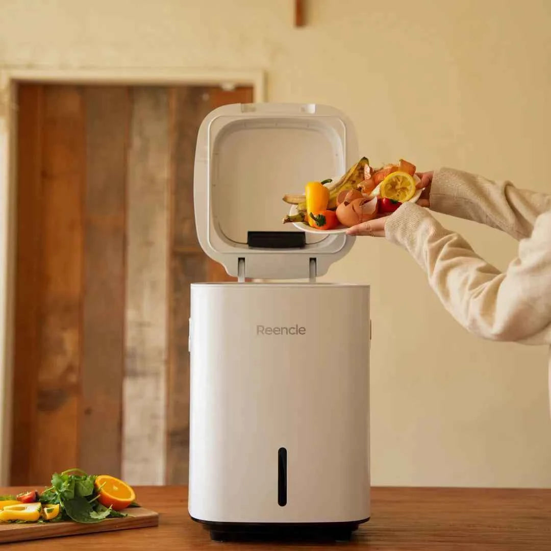 Reencle Prime compostiera domestica colore bianco