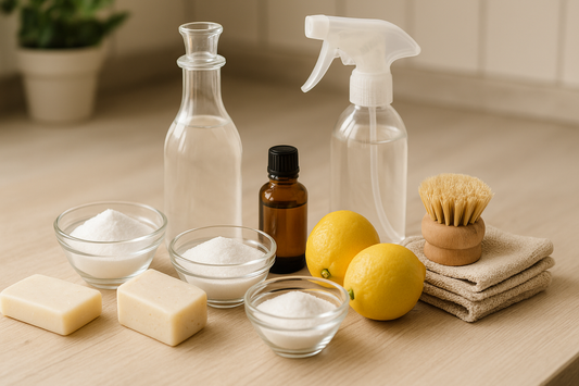 Eco-cleaning: come pulire casa con ingredienti naturali e senza plastica