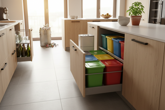 Bidoni immondizia in cucina: perché oggi non bastano più e come stanno cambiando le soluzioni per gestire i rifiuti