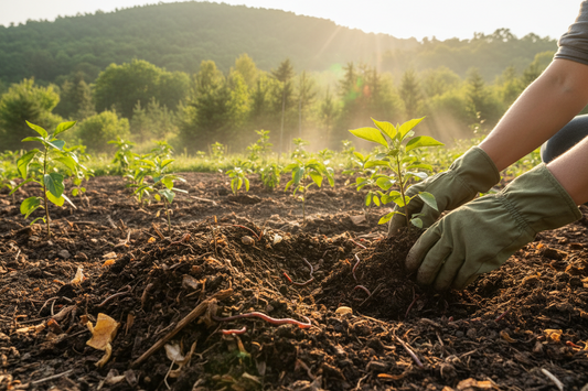 Compost e riforestazione: come aiuta a far crescere nuovi boschi