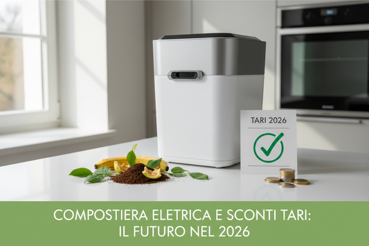 Compostiera elettrica e sconto TARI: cosa dice la legge nel 2026