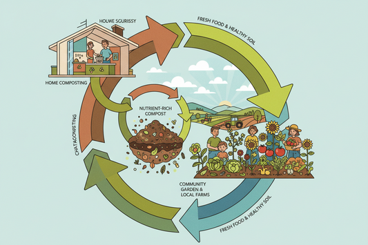 Economia circolare in azione: come l’organico domestico diventa risorsa per il territorio