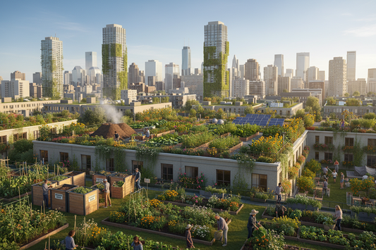 Il compost nelle città: parchi, tetti verdi e giardini urbani