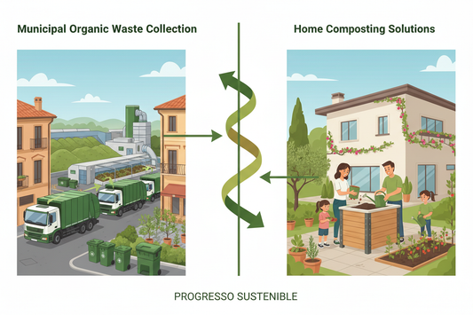 Perché l’Italia sta migliorando la raccolta dell’organico (e cosa significa per compostaggio domestico)
