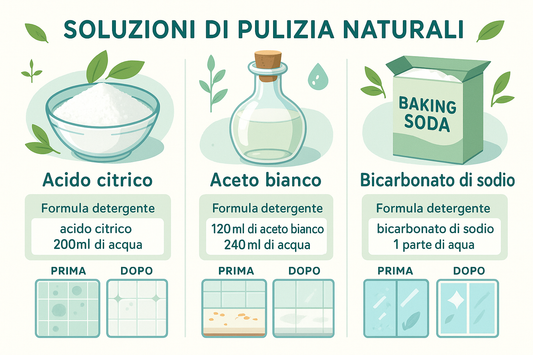 Pulizie naturali davvero efficaci: acido citrico, aceto o bicarbonato? Ricette e test