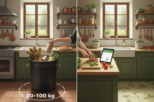 Spreco alimentare in casa: perché buttiamo ancora ~30-100 kg l’anno e come ridurlo senza cambiare dieta