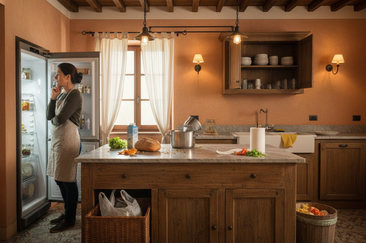 La routine invisibile della cucina: tutte le cose che fai ogni giorno senza accorgertene.